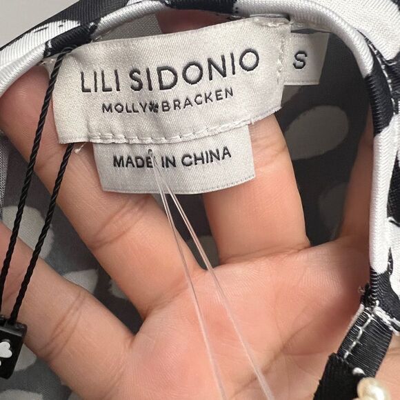 Lili Sidonio Polka Dot Mini Fit Flare Dress - Picture 5 of 10